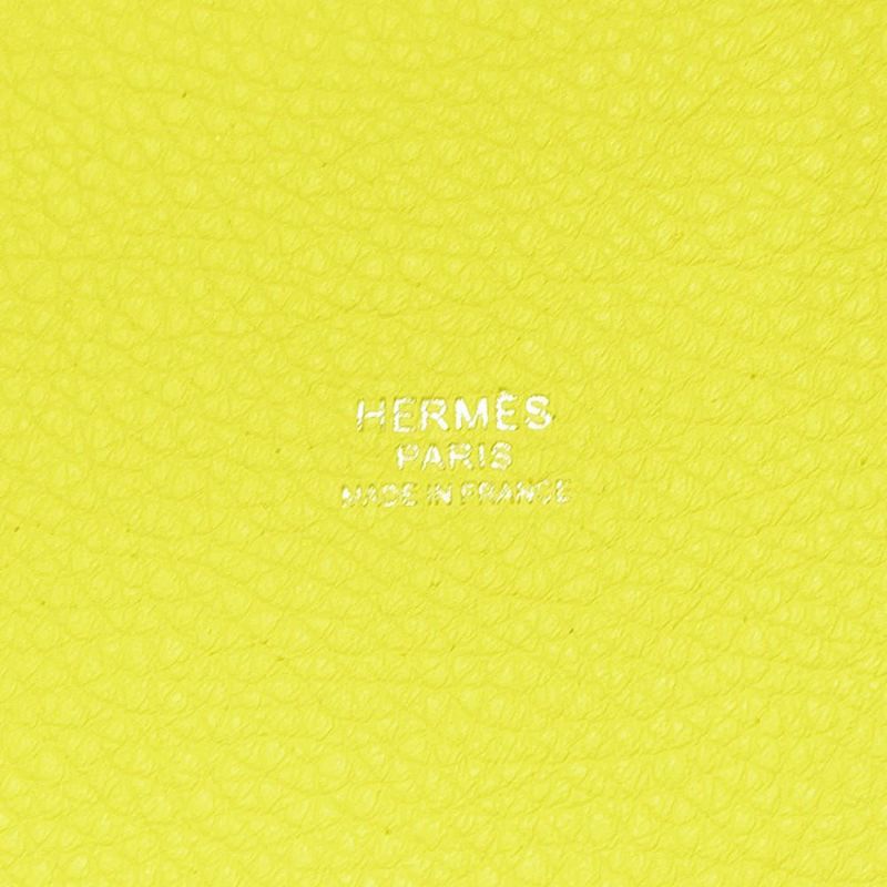 エルメス ハンドバッグ ピコタンロックPM ライム/シルバー金具 トリヨンクレマンス Z刻印