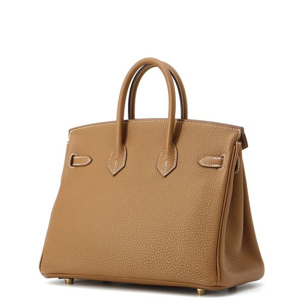 エルメス バーキン25 ゴールド/ゴールド金具 トゴ W刻印 HERMES Birkin ハンドバッグ