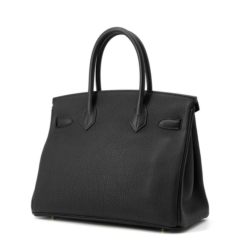 エルメス バーキン30 ブラック/ゴールド金具 トゴ B刻印 HERMES Birkin ハンドバッグ 黒