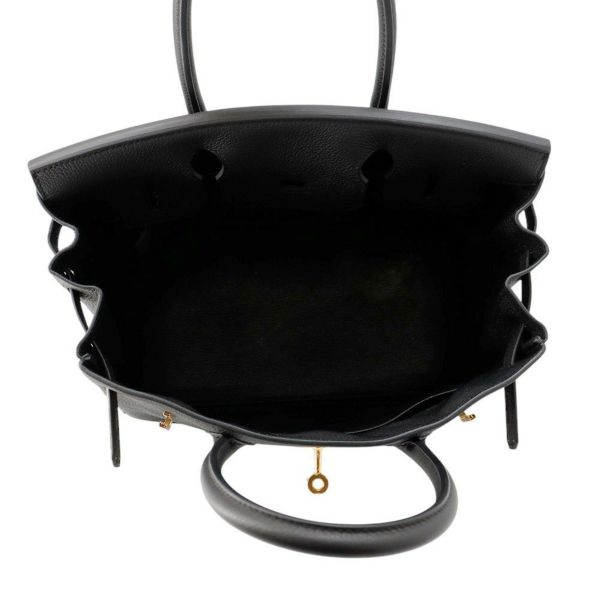 エルメス バーキン30 ブラック/ゴールド金具 トゴ B刻印 HERMES Birkin ハンドバッグ 黒