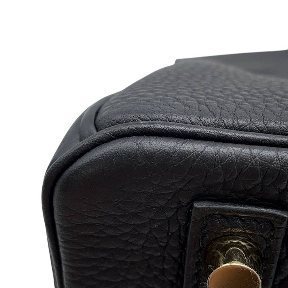 エルメス バーキン30 ブラック/ゴールド金具 トゴ B刻印 HERMES Birkin ハンドバッグ 黒