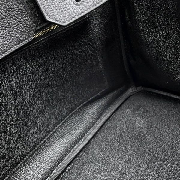 エルメス バーキン30 ブラック/ゴールド金具 トゴ B刻印 HERMES Birkin ハンドバッグ 黒