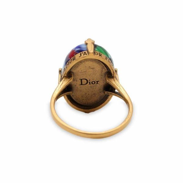 クリスチャン・ディオール リング BEE ハチ ストーン サイズL Christian Dior アクセサリー