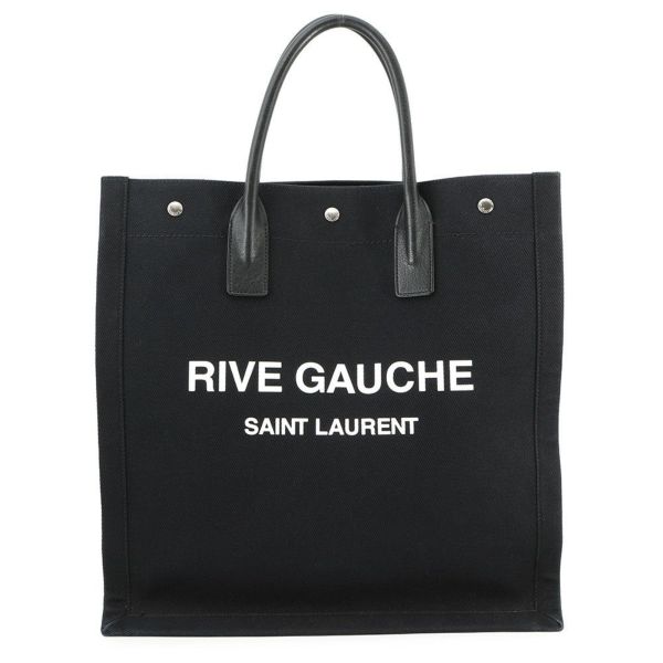サンローランパリ トートバッグ リヴゴーシュ 632539 SAINT LAURENT PARIS ロゴ 黒