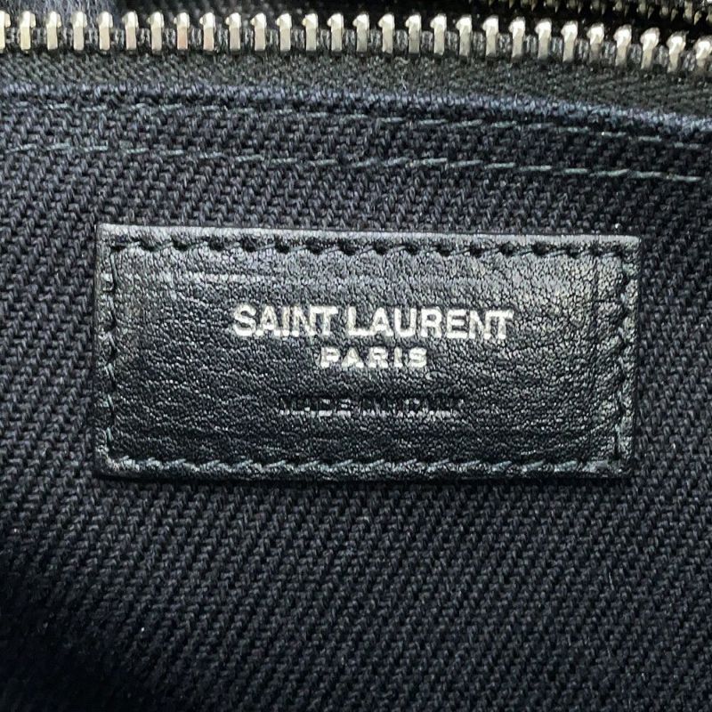 サンローランパリ トートバッグ リヴゴーシュ 632539 SAINT LAURENT PARIS ロゴ 黒