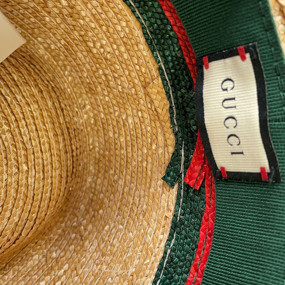 グッチ ハット ストロー サイズS 434760 GUCCI 帽子