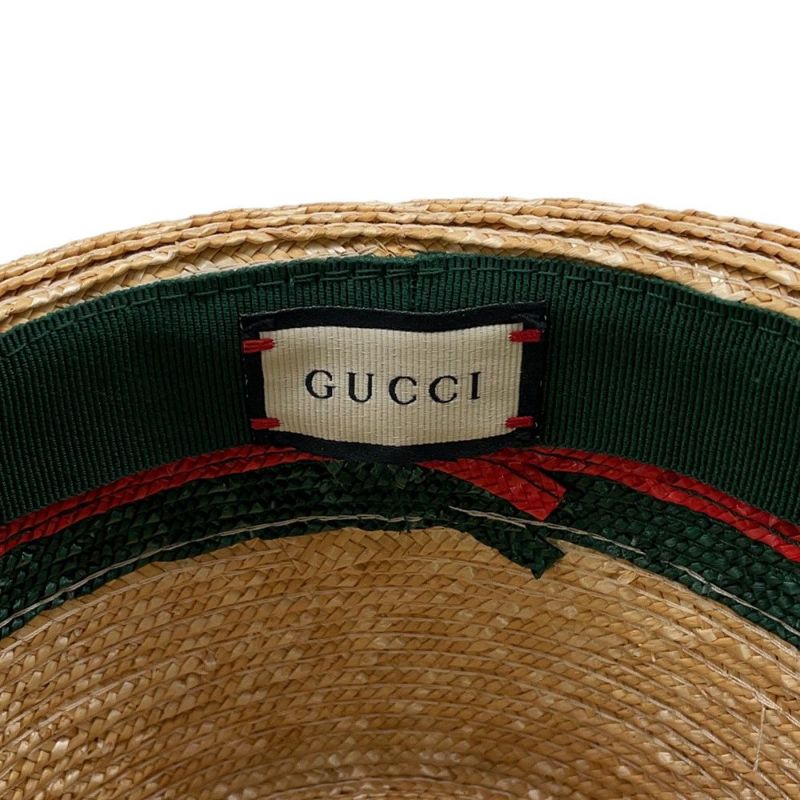 グッチ ハット ストロー サイズS 434760 GUCCI 帽子