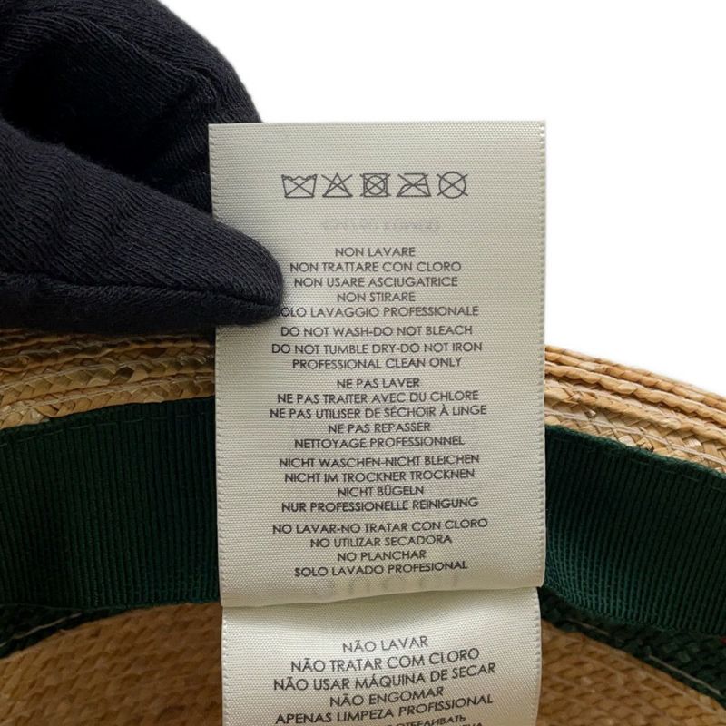 グッチ ハット ストロー サイズS 434760 GUCCI 帽子