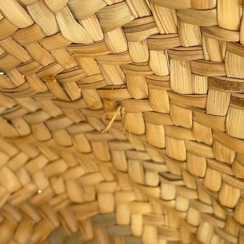 クリスチャン・ルブタン トートバッグ ルビショア ラフィア レザー 1215220 Christian Louboutin かごバッグ