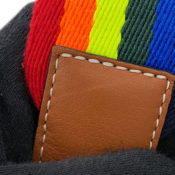 ロエベ リュック アナグラム ゴヤ キャンバス レザー 335.72.S53 LOEWE バッグ バックパック