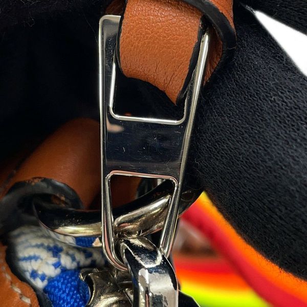 ロエベ リュック アナグラム ゴヤ キャンバス レザー 335.72.S53 LOEWE バッグ バックパック