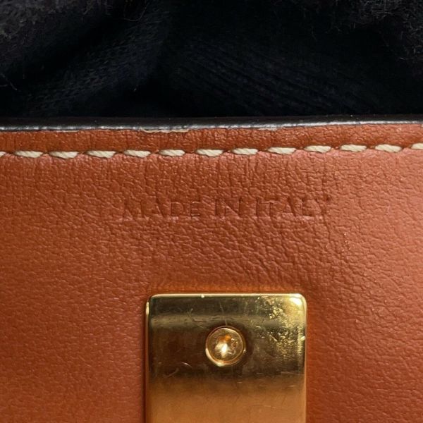 セリーヌ ハンドバッグ ティーンバケット16 カーフレザー 197573CR4.04LU CELINE 2way ブラウン