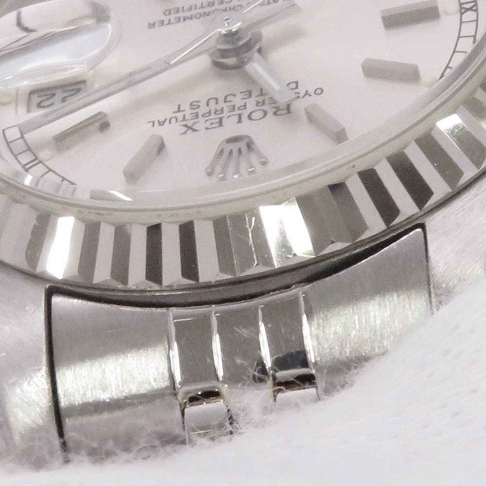 ロレックス デイトジャスト R番 SS/K18WG 69174 ROLEX 腕時計 シルバー文字盤