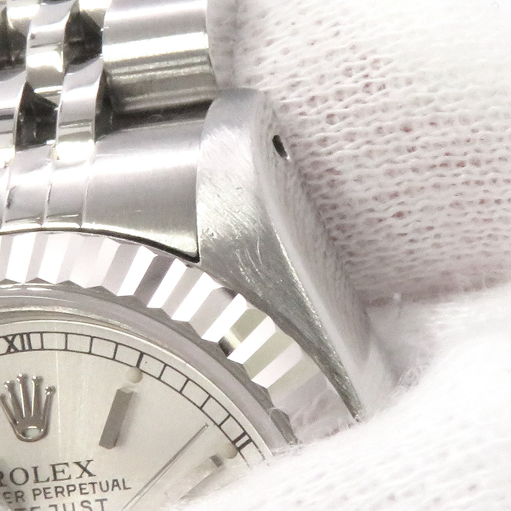 ロレックス デイトジャスト R番 SS/K18WG 69174 ROLEX 腕時計 シルバー文字盤