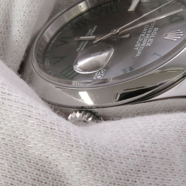 ロレックス デイトジャスト36 126200 ROLEX 腕時計 スレート文字盤 ローマン