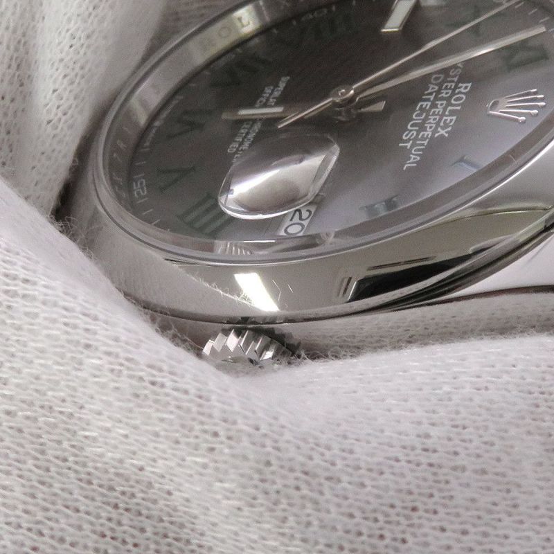 ロレックス デイトジャスト36 126200 ROLEX 腕時計 スレート文字盤 ローマン