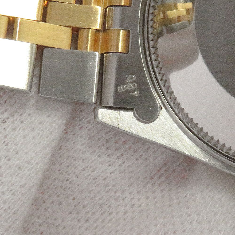 ロレックス デイトジャスト 94番 SS/K18YG 68273 ROLEX 腕時計 アイボリーコンピューター文字盤 アラビア