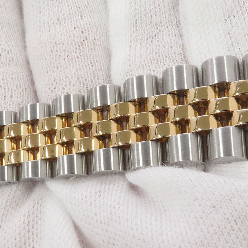 ロレックス デイトジャスト 94番 SS/K18YG 68273 ROLEX 腕時計 アイボリーコンピューター文字盤 アラビア