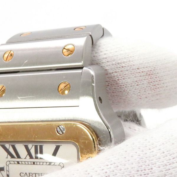 カルティエ サントス ガルベ XL W20099C4 Cartier 腕時計 白文字盤