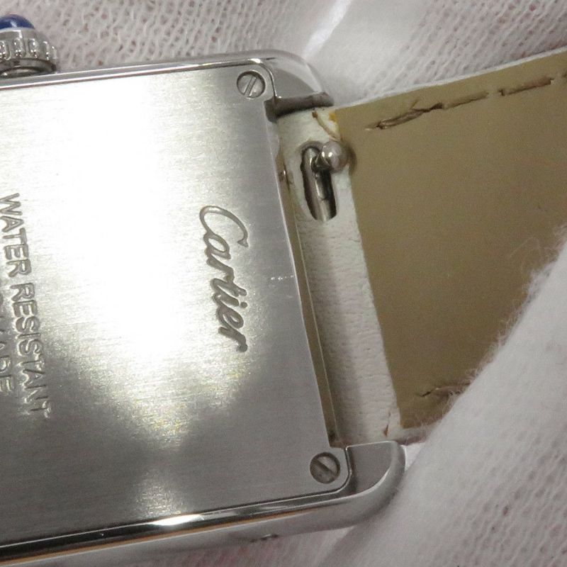 カルティエ タンク ソロ SM W1018255 Cartier 腕時計 シルバー文字盤 クォーツ