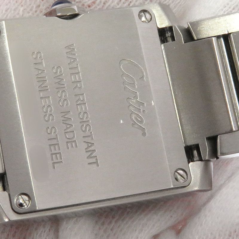 カルティエ タンクフランセーズ SM WSTA0065 Cartier 腕時計 シルバー文字盤 クォーツ