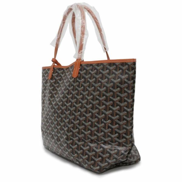 ゴヤール トートバッグ サンルイPM PVC STLOUIPMLTY01CL03P GOYARD バッグ ポーチ付き 黒