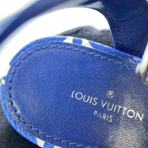 ルイヴィトン サンダル LVエスカル スターボード・ライン レザー レディースサイズ37 1A7U48 LOUIS VUITTON 白