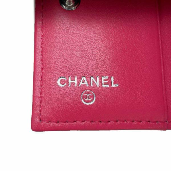 シャネル 二つ折り財布 ココマーク キャビアスキン AP3828 CHANEL 財布