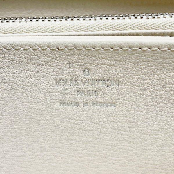 ルイヴィトン 長財布 モノグラム パイソン ジッピー・ウォレット N97773 LOUIS VUITTON 財布 白