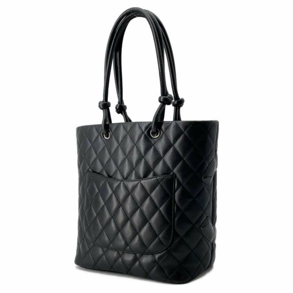 シャネル ハンドバッグ カンボンライン ココマーク ミディアム A25167 CHANEL バッグ 黒