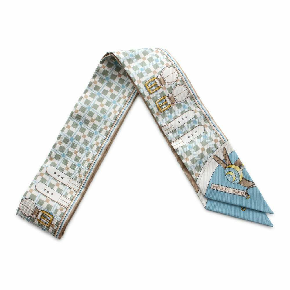 美品】HERMES エルメス ツイルアップ LES いやらしい LEOPARDS