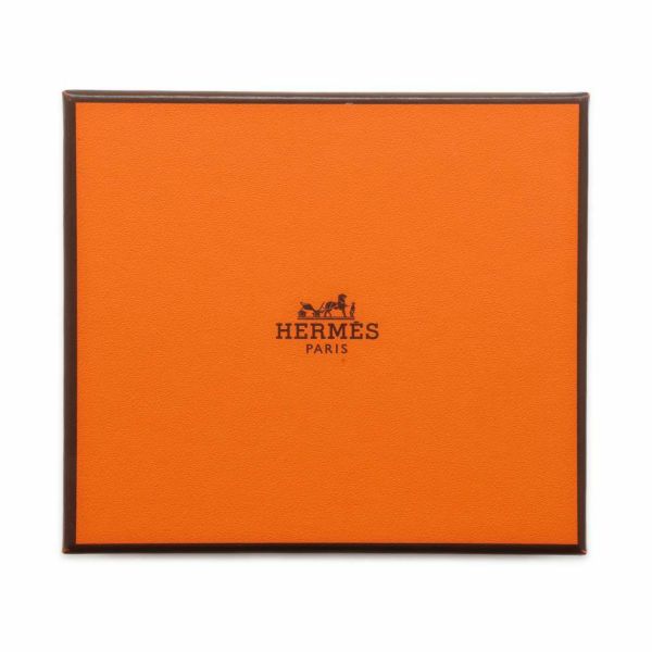 エルメス 三つ折り財布 ベアン コンビネ ヴェールフィズ/シルバー金具 エプソン B刻印 HERMES 財布