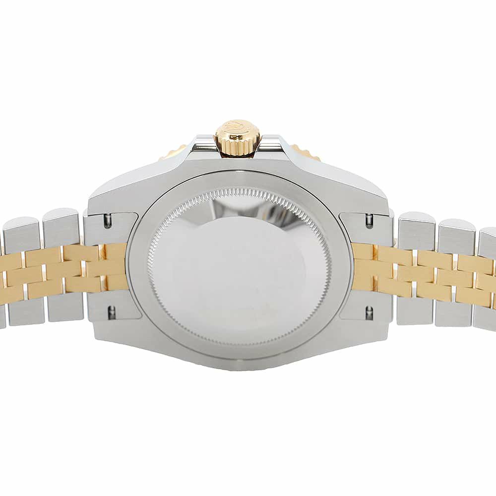 ロレックス GMTマスター2 SS/K18YG ランダムシリアル ルーレット 126713GRNR 黒文字盤