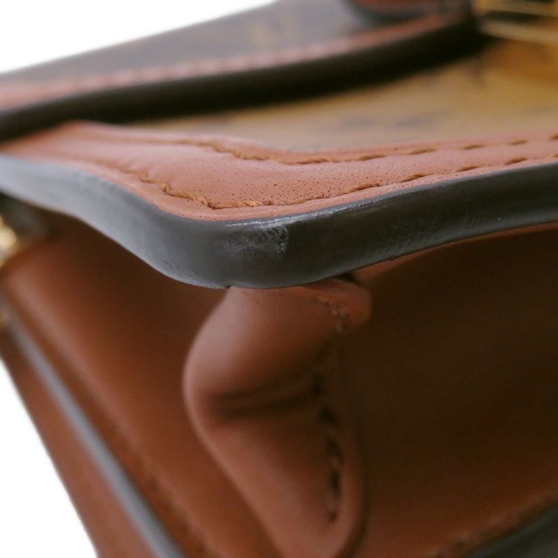 ルイヴィトン ショルダーバッグ モノグラム・リバース ドーフィーヌ MINI M45959 LOUIS VUITTON ヴィトン 黒 ブラック