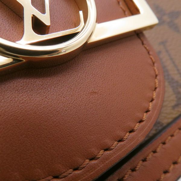 ルイヴィトン ショルダーバッグ モノグラム・リバース ドーフィーヌ MINI M45959 LOUIS VUITTON ヴィトン 黒 ブラック