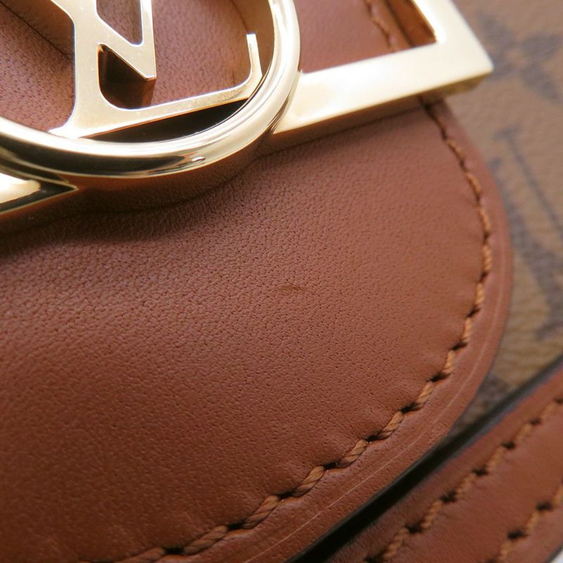 ルイヴィトン ショルダーバッグ モノグラム・リバース ドーフィーヌ MINI M45959 LOUIS VUITTON ヴィトン 黒 ブラック