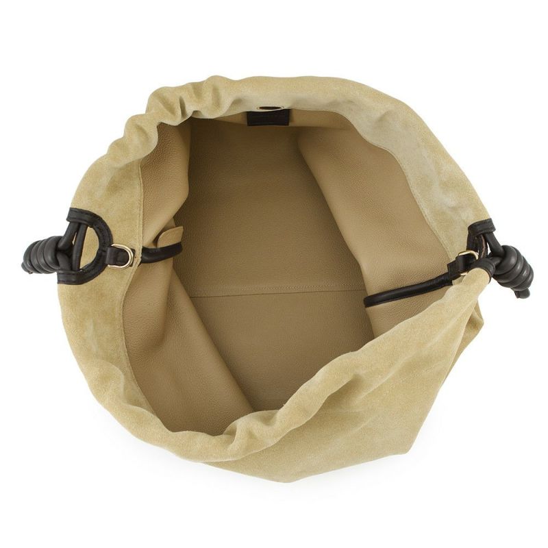 ロエベ ショルダーバッグ フラメンコパース ラージ スエード A411FPDX12 LOEWE 2way