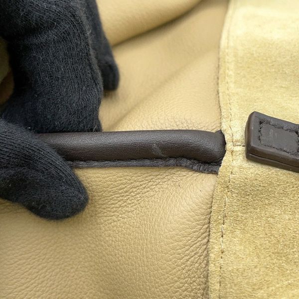 ロエベ ショルダーバッグ フラメンコパース ラージ スエード A411FPDX12 LOEWE 2way