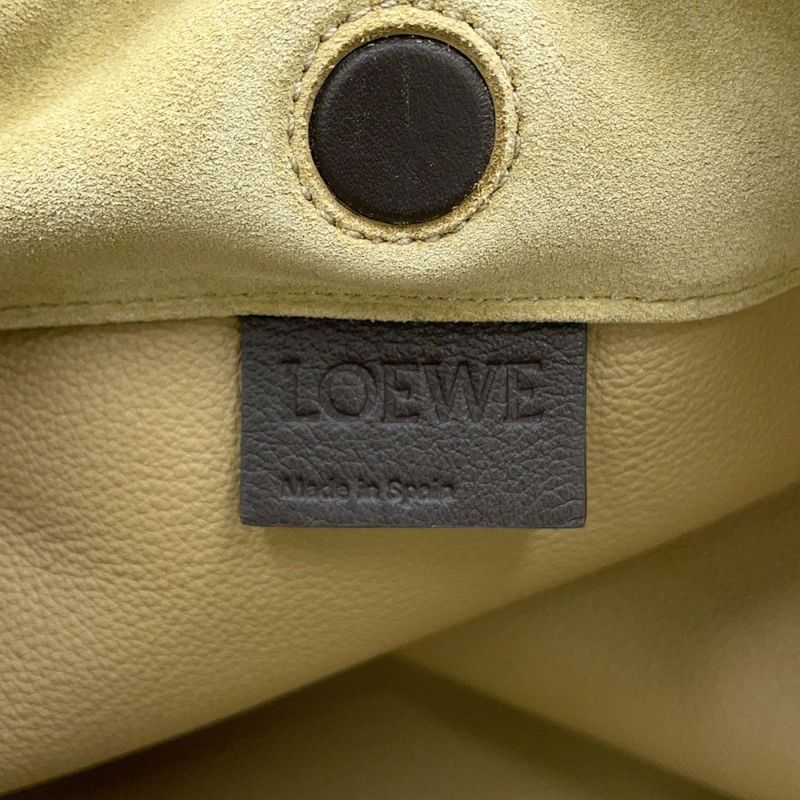 ロエベ ショルダーバッグ フラメンコパース ラージ スエード A411FPDX12 LOEWE 2way