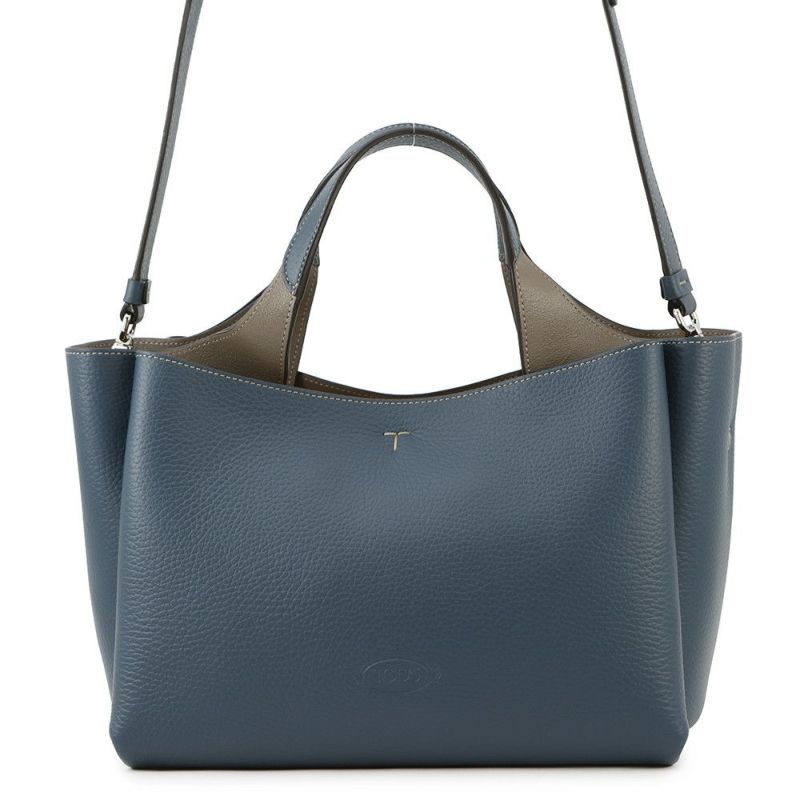 トッズ ハンドバッグ レザー ミニ ロゴ XBWAPAFL100 TOD'S 2wayショルダー