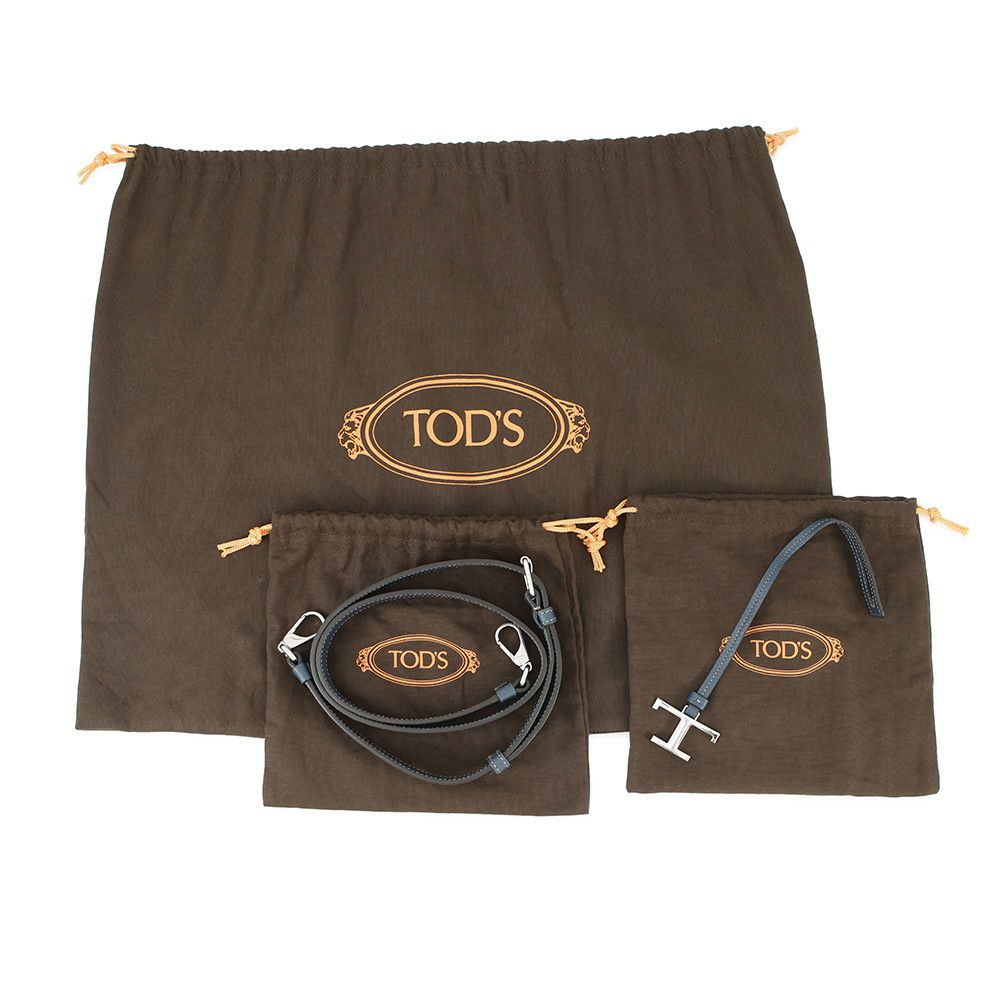 トッズ ハンドバッグ レザー ミニ ロゴ XBWAPAFL100 TOD'S 2wayショルダー