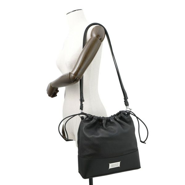 メゾンマルジェラ リュックサック 5AC デイリーバックパック レザー SB2WA0011 Maison Margiela 黒 2way