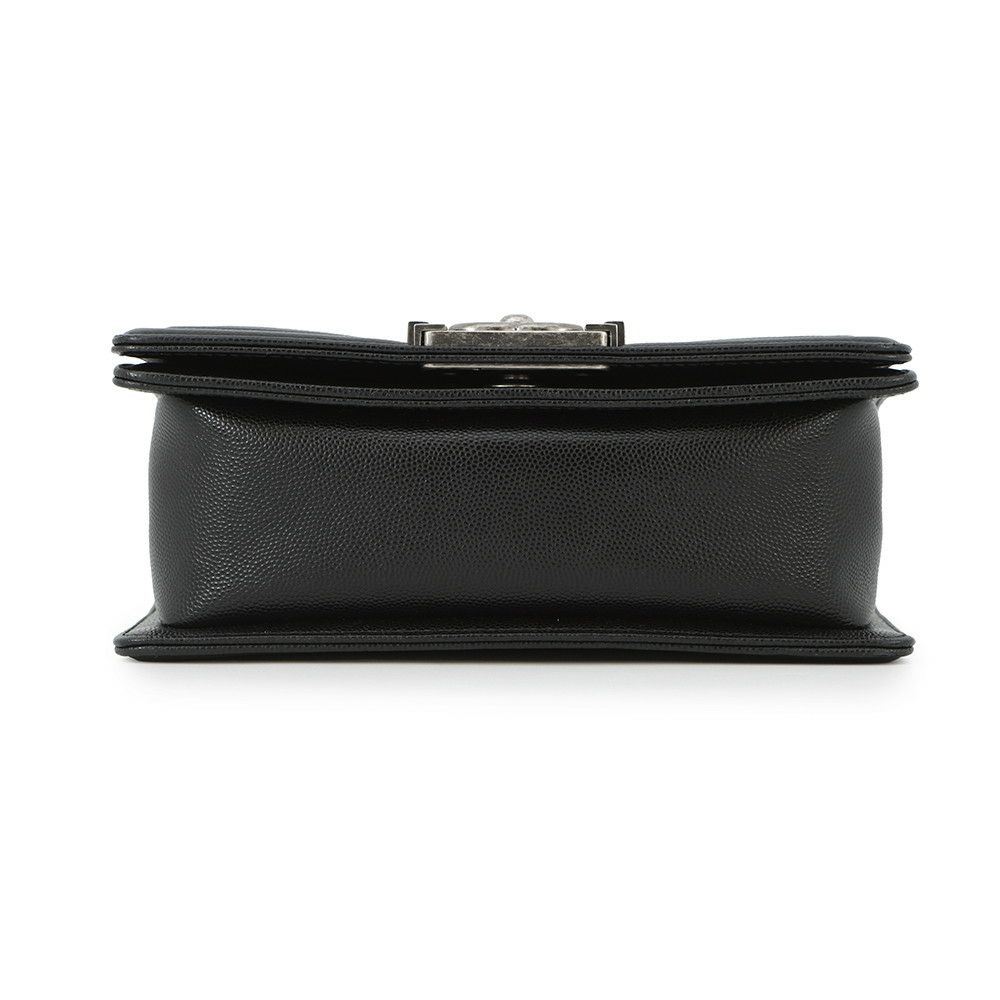 シャネル チェーンショルダーバッグ マトラッセ ココマーク ボーイシャネル スモール A67085 CHANEL 黒