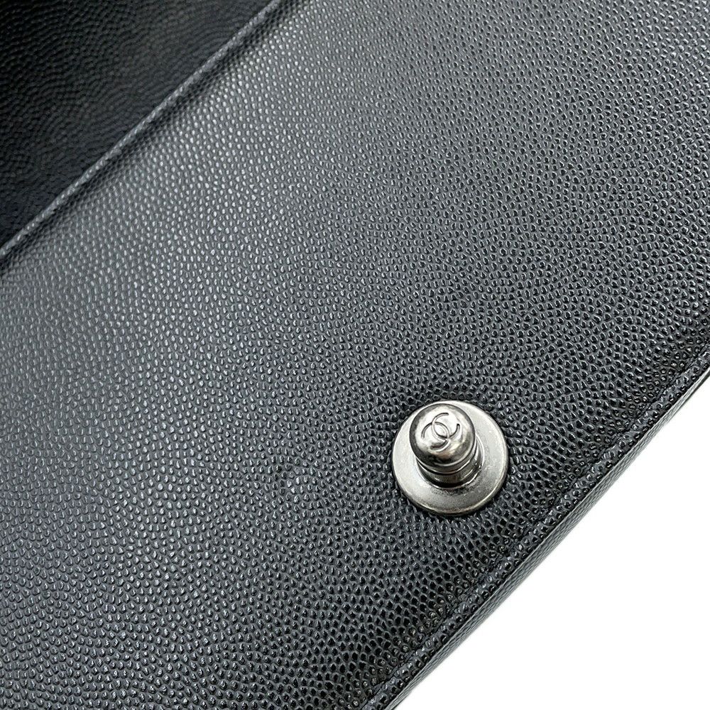 シャネル チェーンショルダーバッグ マトラッセ ココマーク ボーイシャネル スモール A67085 CHANEL 黒