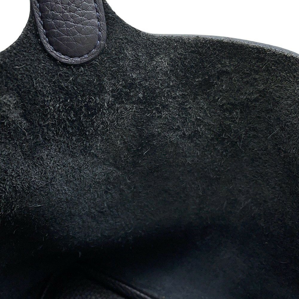 エルメス ハンドバッグ ピコタンロックPM キャバン/ゴールド金具 トリヨンクレマンス U刻印 黒