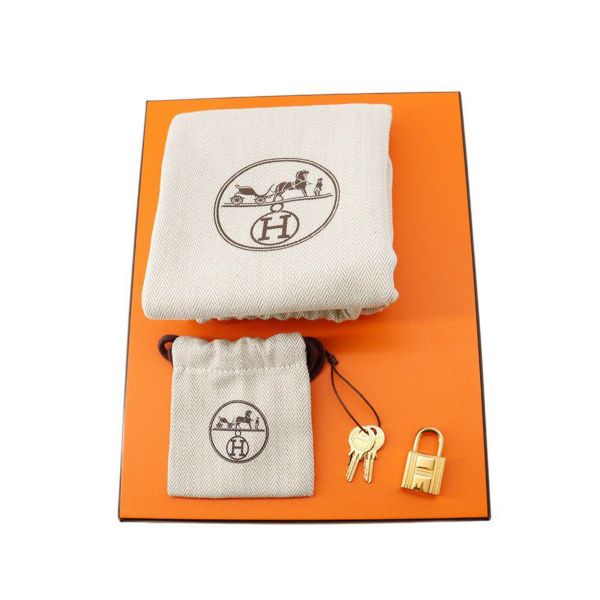 エルメス ハンドバッグ ピコタンロックPM キャバン/ゴールド金具 トリヨンクレマンス U刻印 黒