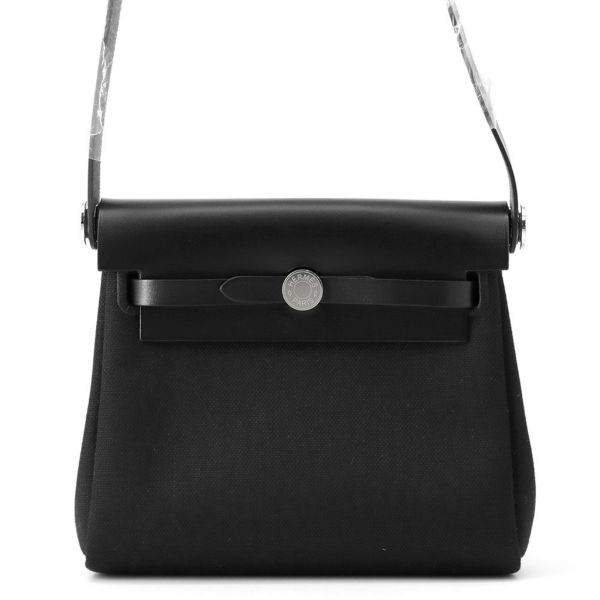 エルメス　エールバック　黒　ショルダー HERMES（エルメス） ショルダーバッグ エールバッグ・ジップ 20 Herbag