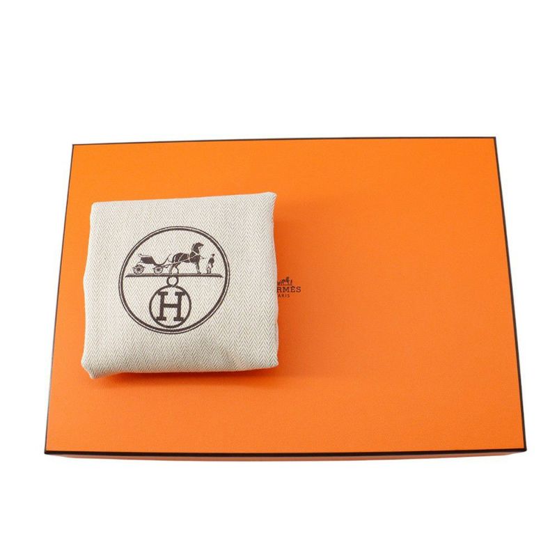 エルメス ショルダーバッグ エールバッグジップ ミニ ブラック/シルバー金具 トワルミリタリー/ヴァッシュハンター W刻印 黒