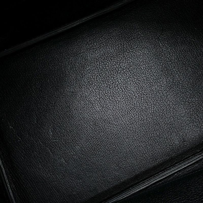 エルメス バーキン40 ブラック/シルバー金具 トゴ X刻印 HERMES Birkin ハンドバッグ  黒