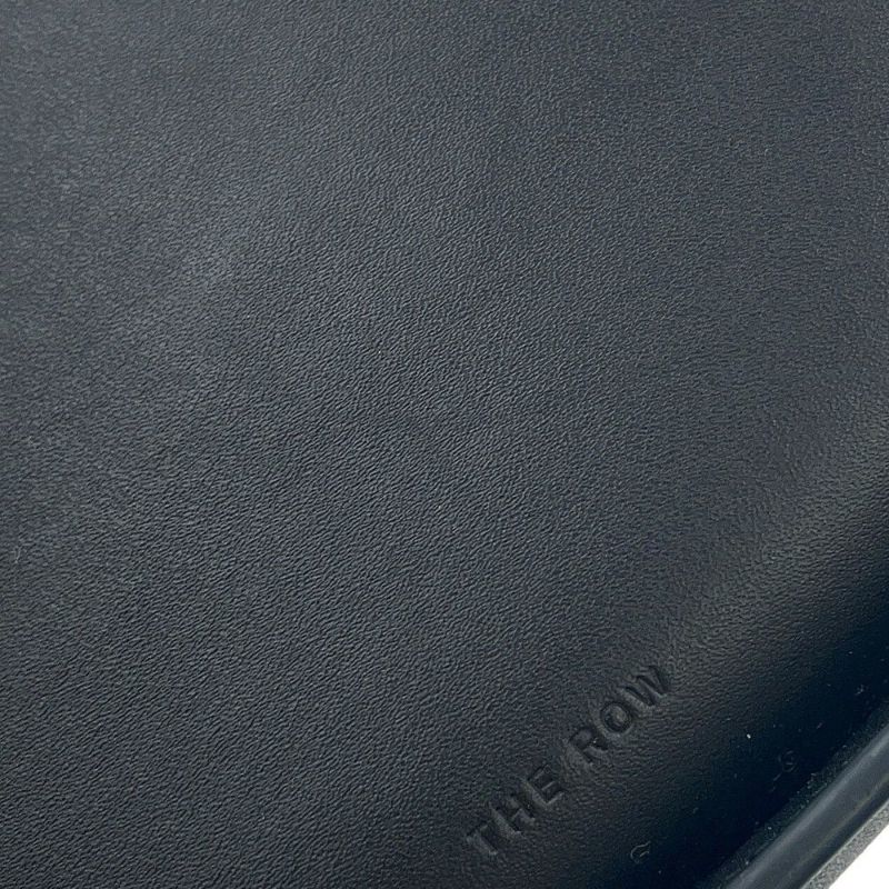 ザ ロウ ショルダーバッグ ハーフムーン レザー W1249 THE ROW 黒